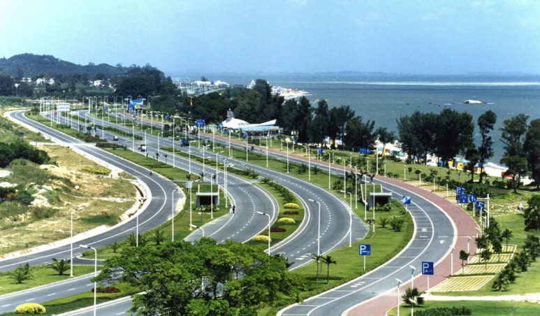 厦门环岛路靓丽风景线